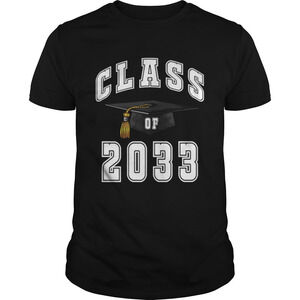 Class Of 2033 Grow With Me School First Day Back To School Shirt